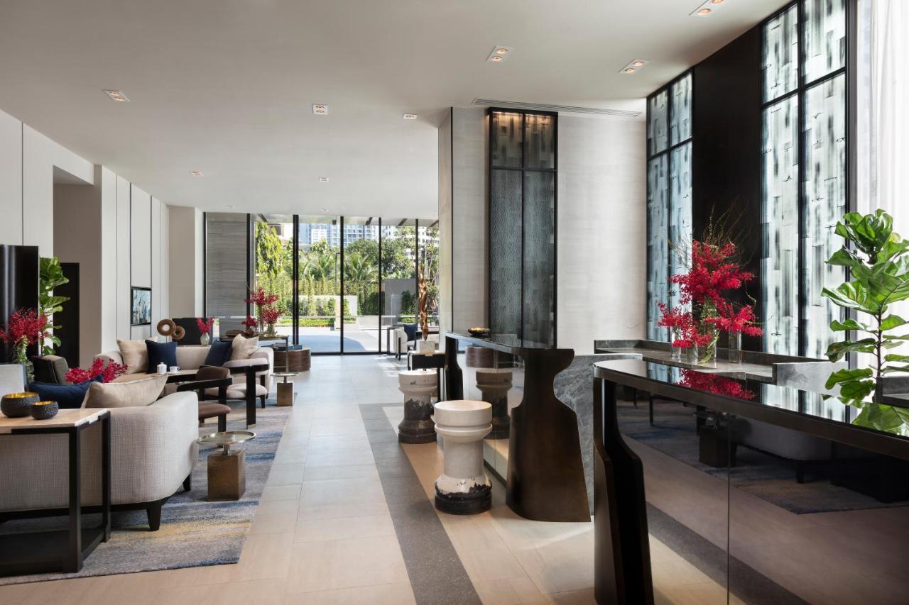 Ascott Thonglor Bangkok - SHA Plus Certified Kültér fotó The lobby of the hotel