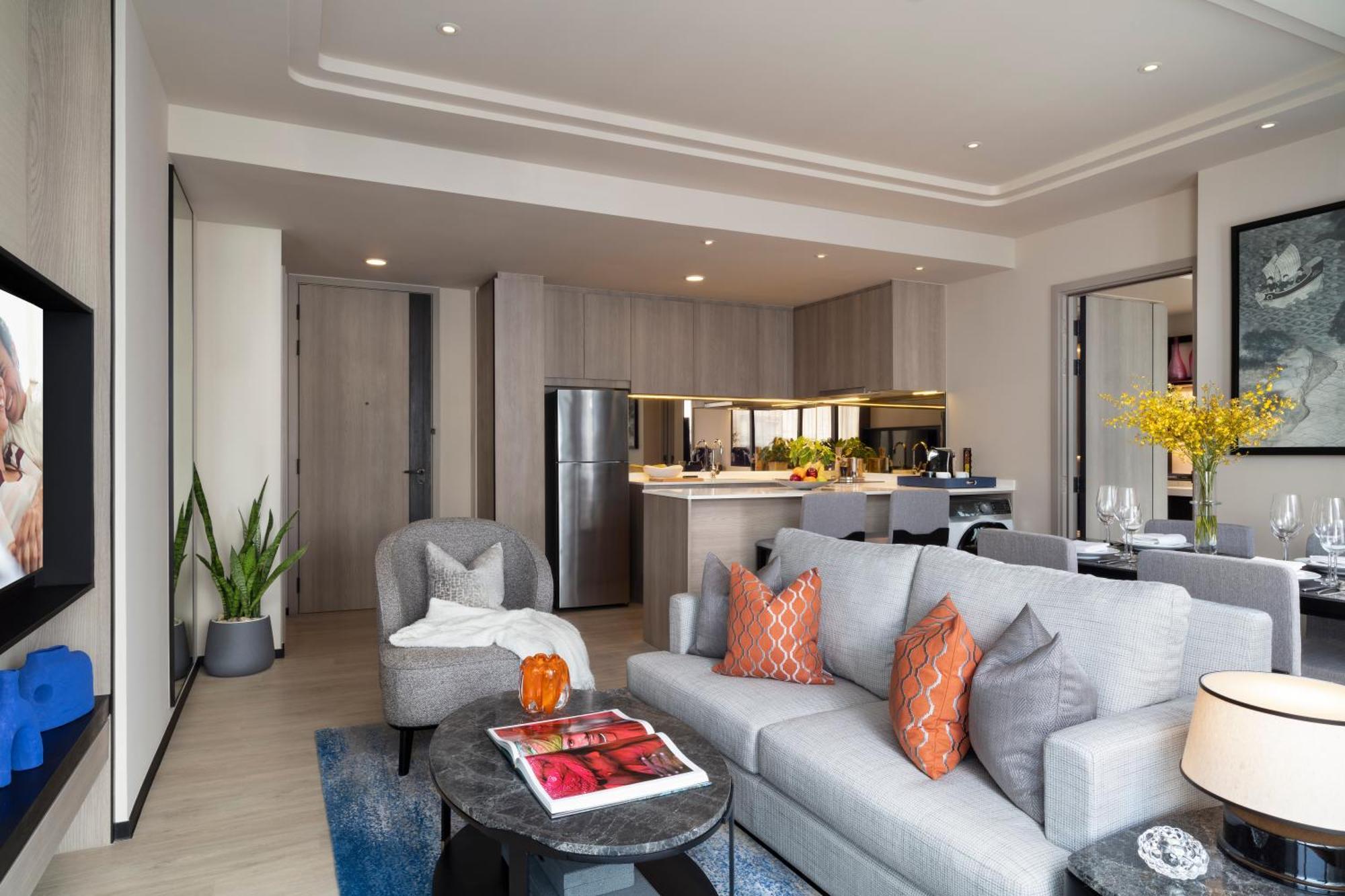 Ascott Thonglor Bangkok - SHA Plus Certified Kültér fotó A typical apartment at The Ritz-Carlton, Kuala Lumpur