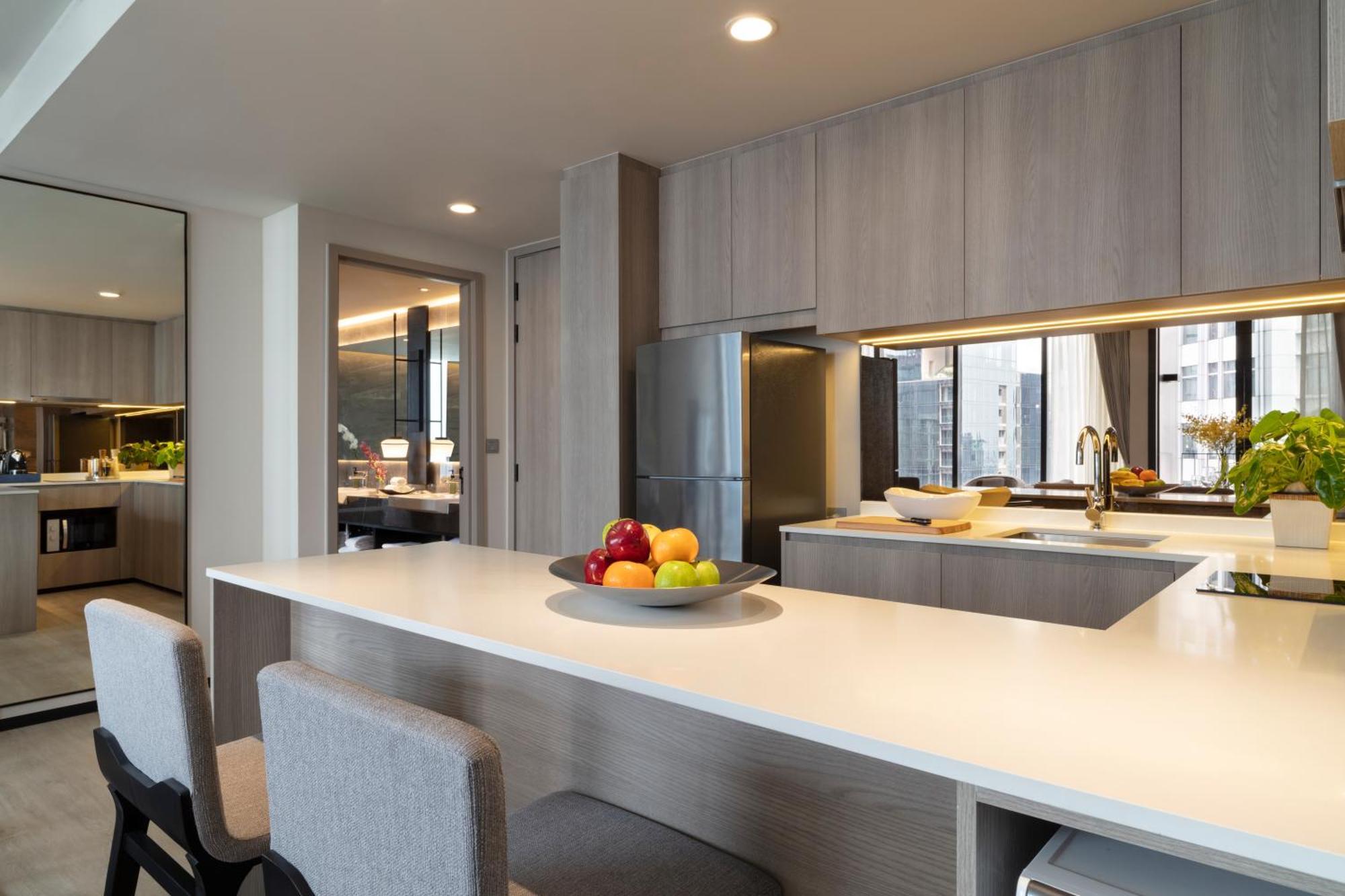 Ascott Thonglor Bangkok - SHA Plus Certified Kültér fotó A kitchen in a condominium