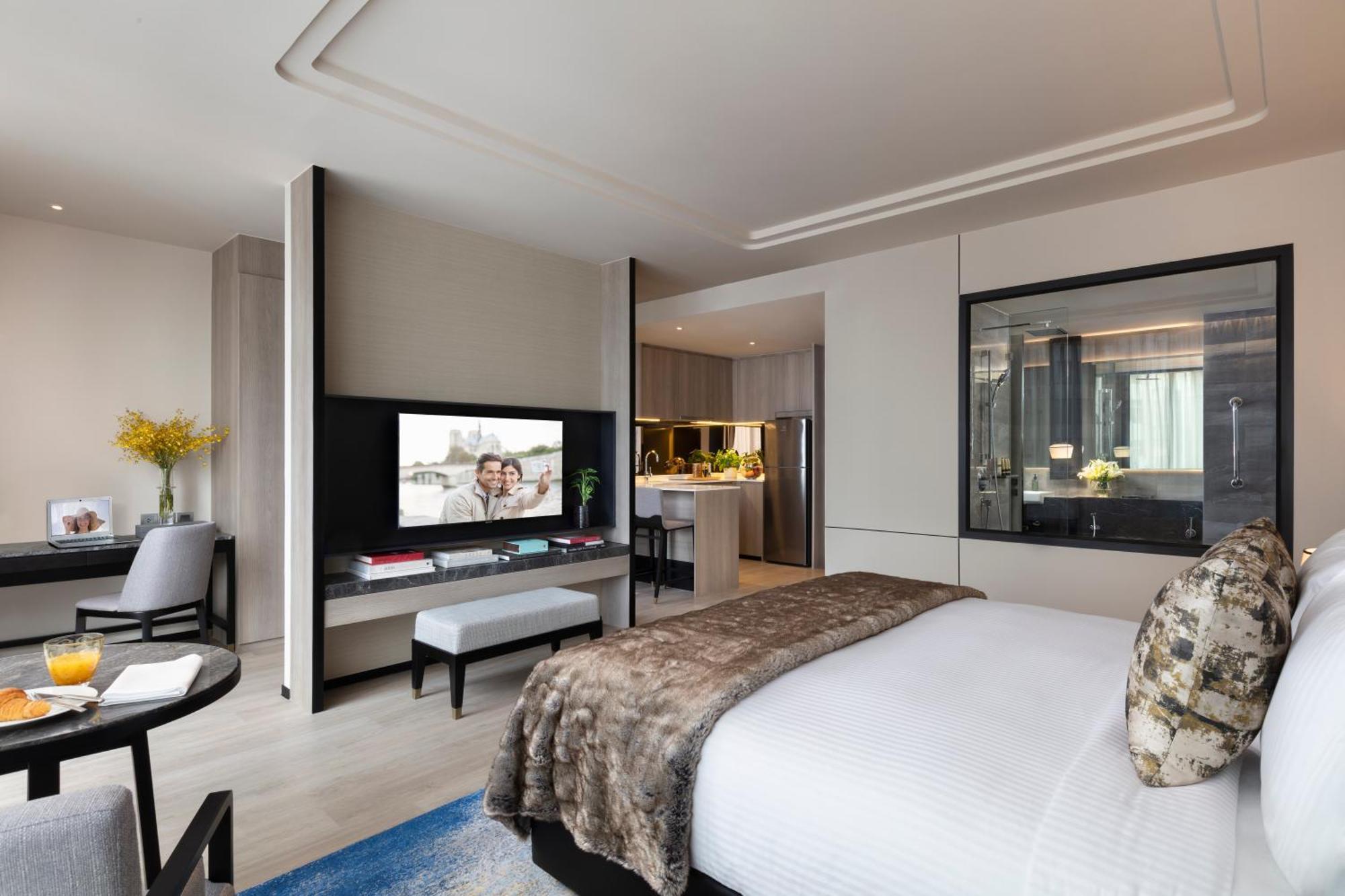Ascott Thonglor Bangkok - SHA Plus Certified Kültér fotó A suite at the hotel